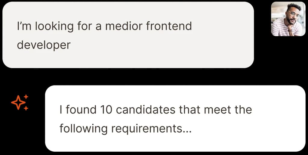 A screenshot of a conversation between a user and the Adeptiq AI